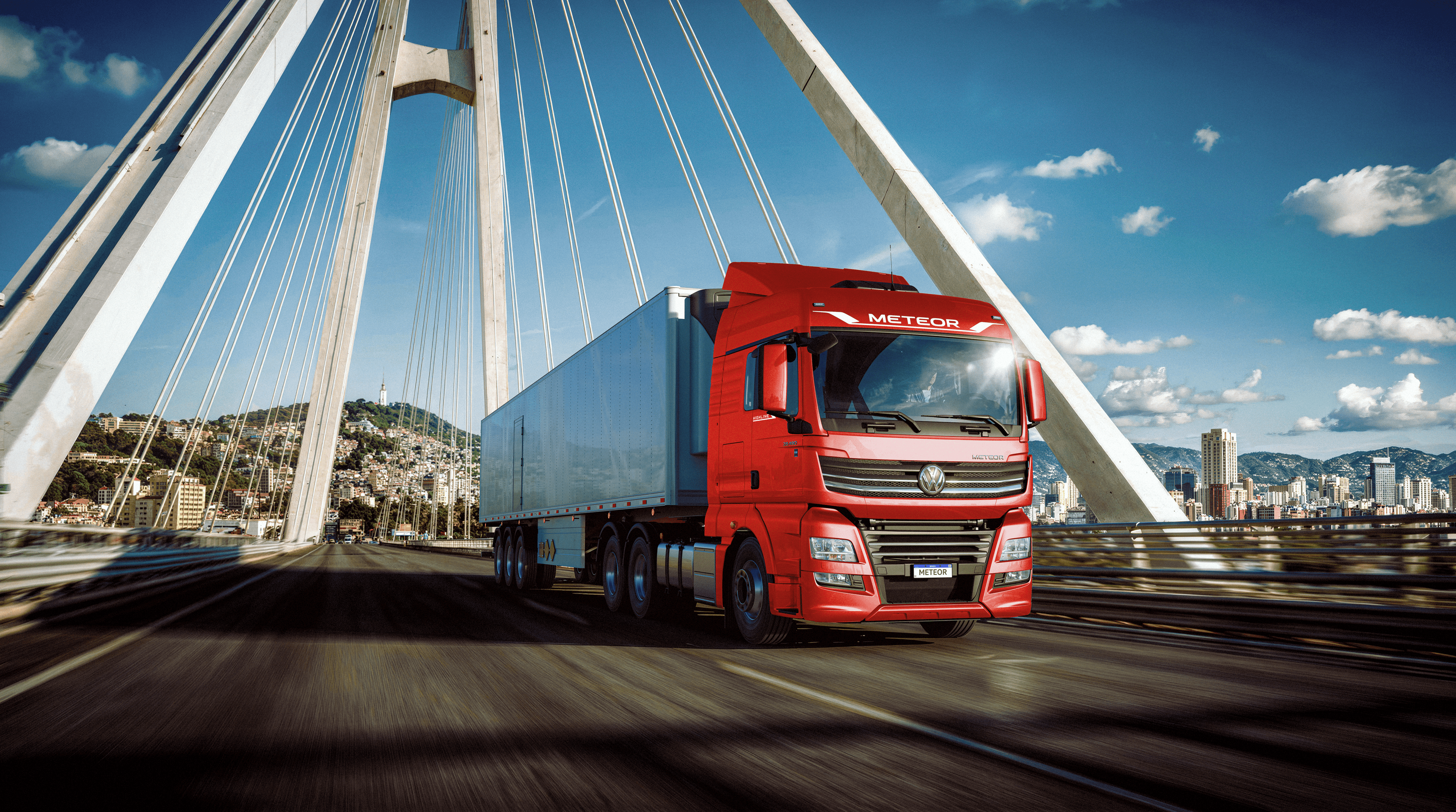 Banner of the truck Família Meteor